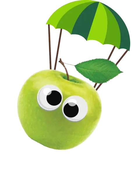Apple flying